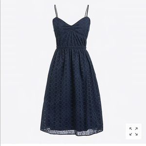 Jcrew Factory eyelet cami dress